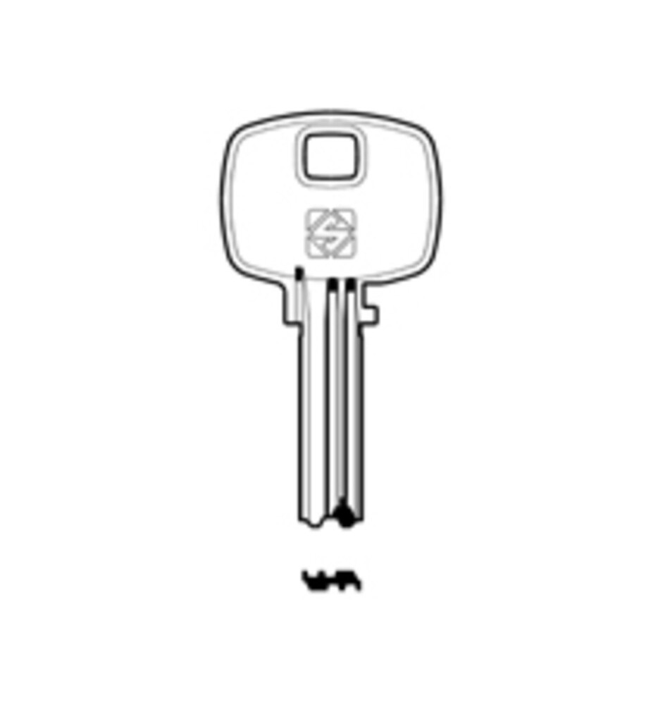 SILCA STS6 CHIAVE PUNZONATA OTTONE