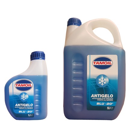 LIQUIDO ANTIGELO -20° 'TAMOIL' lt. 1 - blu
