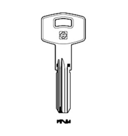 SILCA STU6R CHIAVE PUNZONATA OTTONE