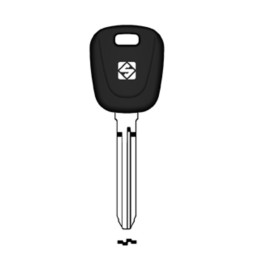 SILCA SZ22TE CHIAVE TRANSPONDER VUOTA OTTONE