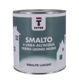 SMALTO LUCIDO ALLACQUA CUVER 0,75 L BIANCO