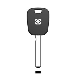 SILCA TOY51TE CHIAVE TRANSPONDER VUOTA NICHEL