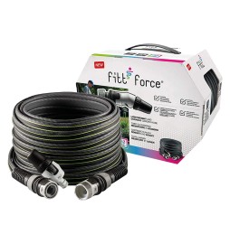 TUBO PER GIARDINO IN KIT 'FORCE' 25 mt. - grigio