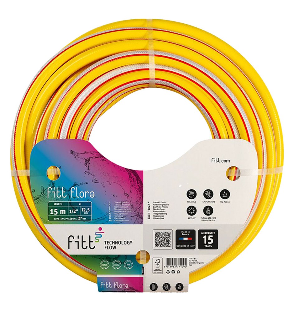 TUBO 'FLORA' mm 12,5 x mt 50 - 1/2