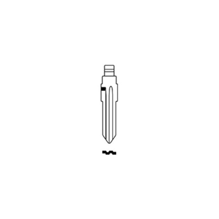SILCA YM28CH CHIAVE INSERTO P/RADIOC IRFH (OPEL)