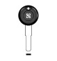 SILCA ZD30TE CHIAVE TRANSPONDER VUOTA OTTONE