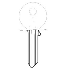 SILCA UL050DZ1 CHIAVE PROFILO SILKY OTTONE