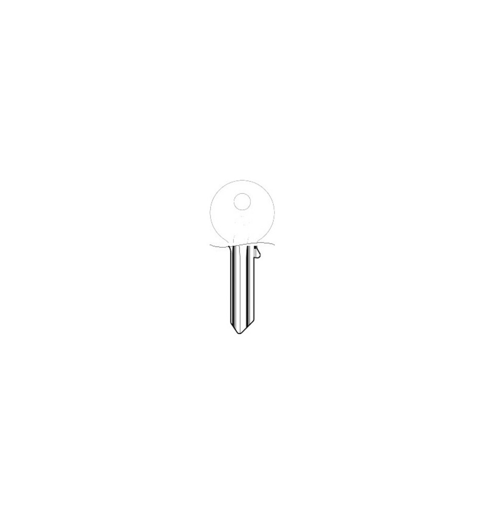 SILCA UL050DZ1 CHIAVE PROFILO SILKY OTTONE