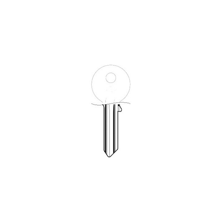 SILCA UL050DZ1 CHIAVE PROFILO SILKY OTTONE