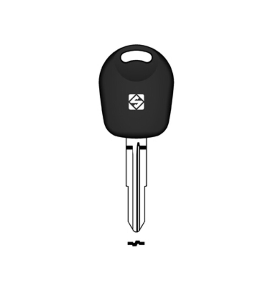 SILCA SSY3TE CHIAVE TRANSPONDER VUOTA OTTONE