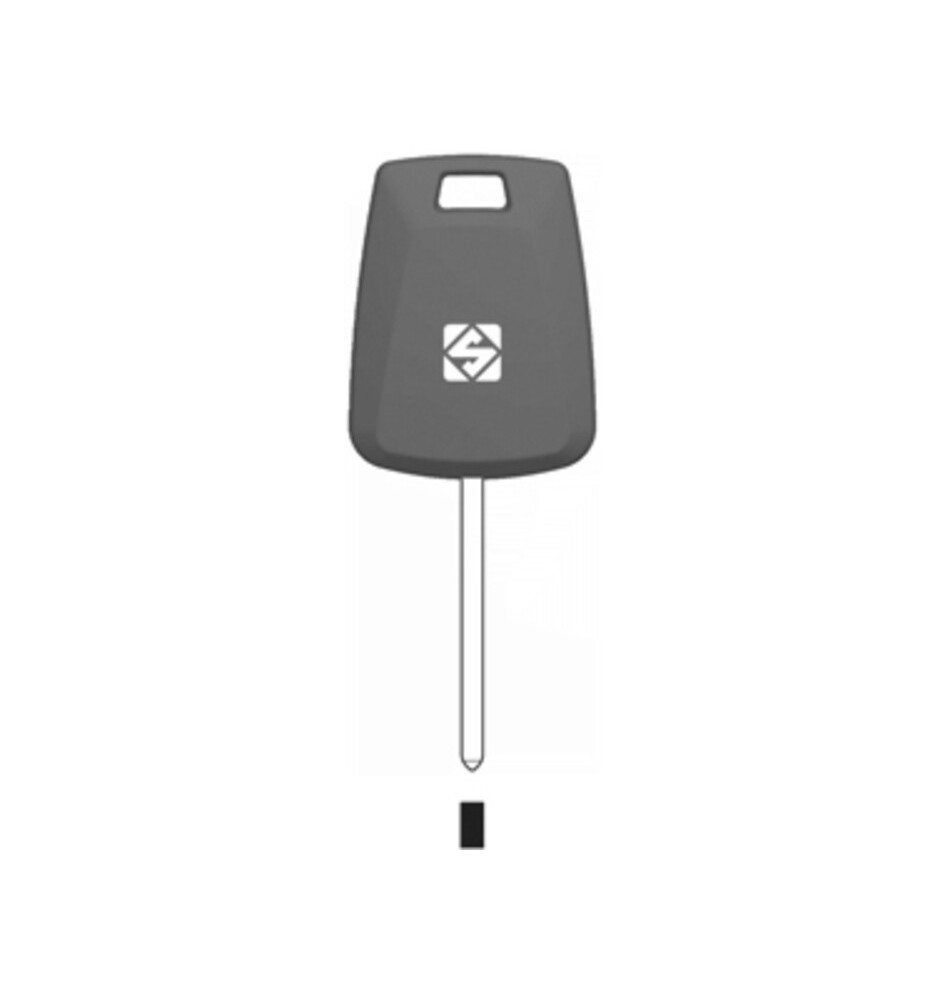 SILCA HU100CTE CHIAVE TRANSPONDER VUOTA NICHEL