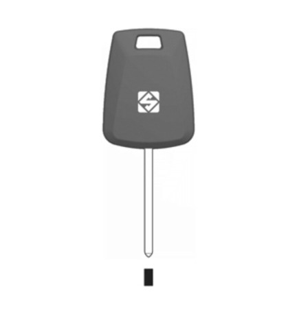 SILCA HU100CTE CHIAVE TRANSPONDER VUOTA NICHEL