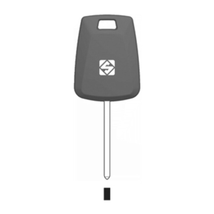 SILCA HU100CTE CHIAVE TRANSPONDER VUOTA NICHEL