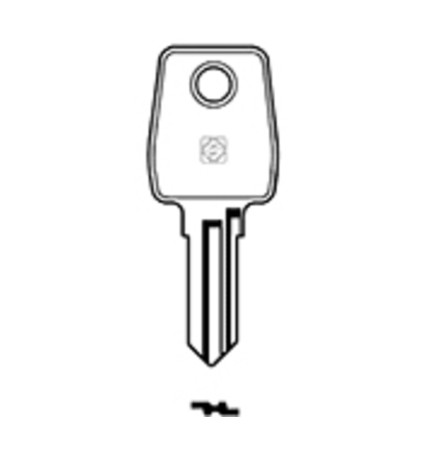 SILCA LF23R CHIAVE PROFILO OTTONE