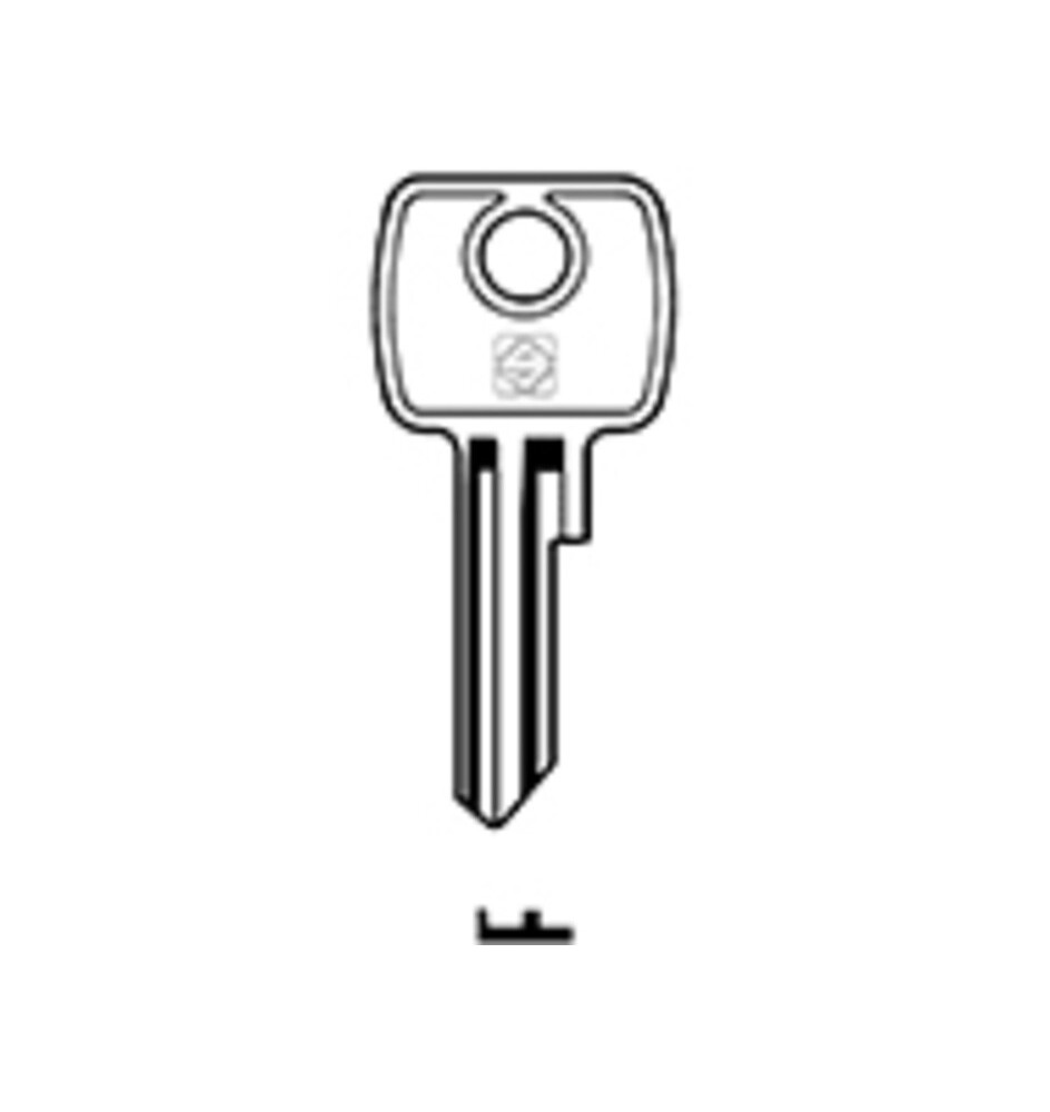 SILCA LF4 CHIAVE PROFILO OTTONE