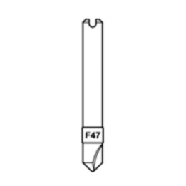 SILCA D740451ZB FRESA F47 (PUNZONATE) P/DUPL. MATRIX