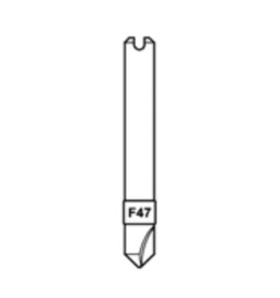 SILCA D740451ZB FRESA F47 (PUNZONATE) P/DUPL. MATRIX