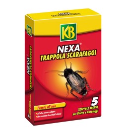 TRAPPOLA PER SCARAFAGGI E BLATTE 'NEXA' scatola 5 fogli