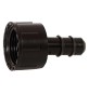 RACCORDO PORTAGOMMA CON GHIERA FEMMINA ø 16 x 3/4