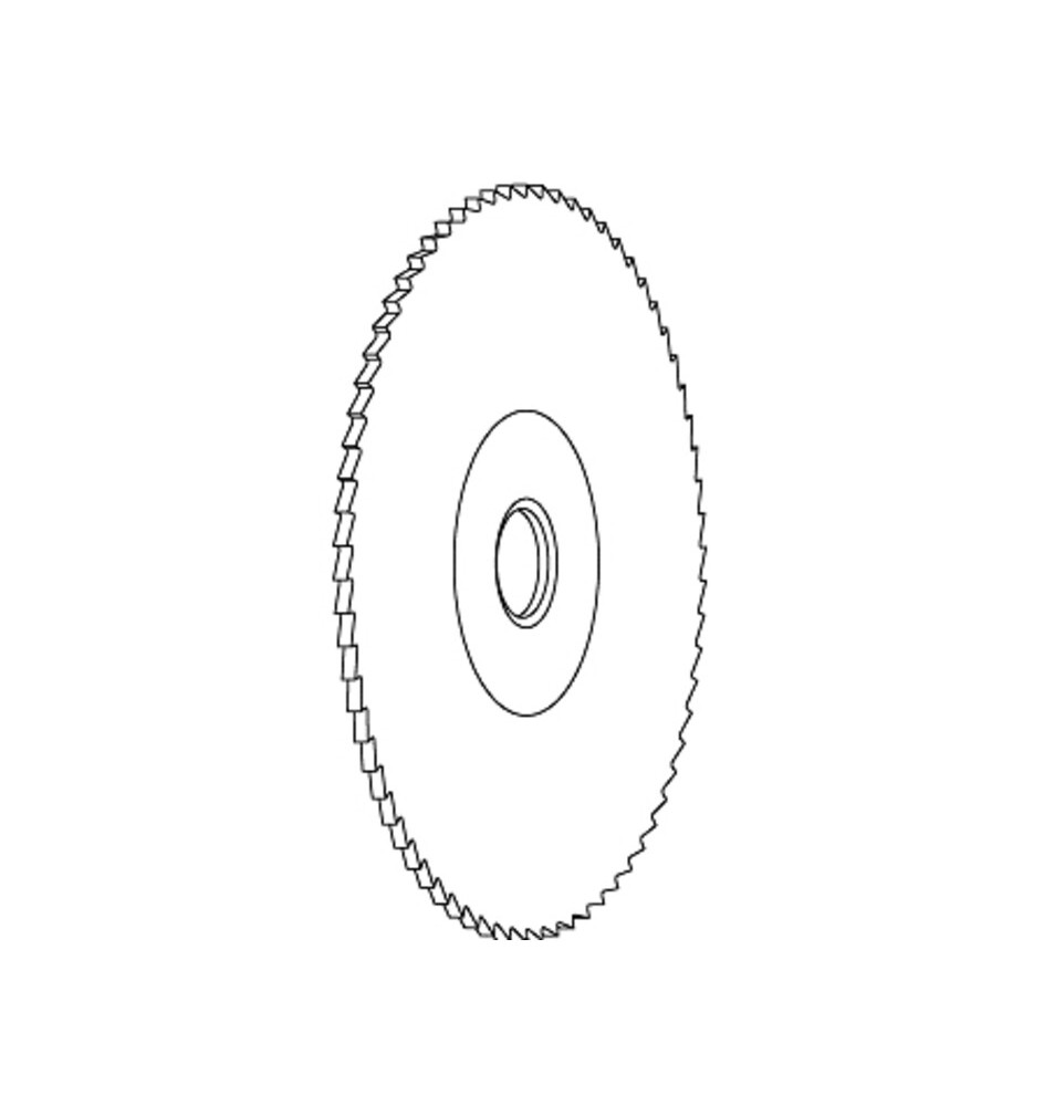 SILCA D704784ZB FRESA P/DUPL. DOPPIA MAPPA 80X1,5X22 WIDIA