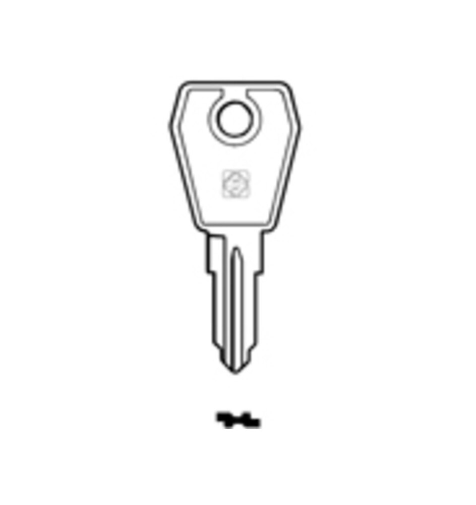 SILCA LF30R CHIAVE PROFILO OTTONE