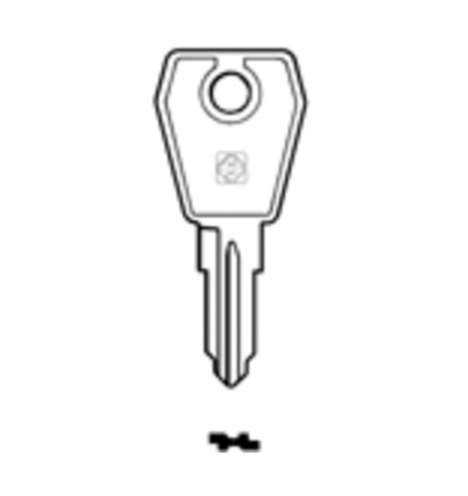 SILCA LF30R CHIAVE PROFILO OTTONE