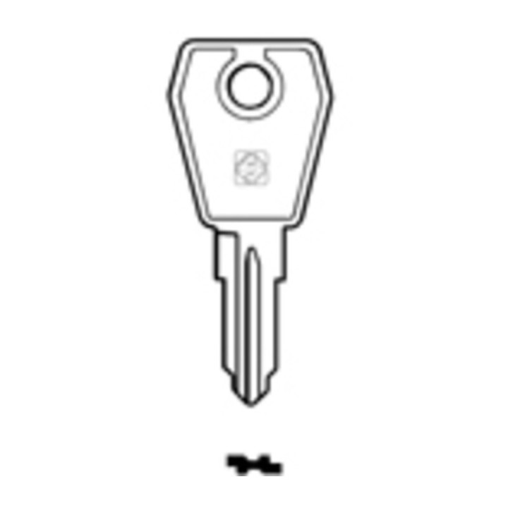 SILCA LF30R CHIAVE PROFILO OTTONE