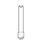 SILCA FRESA D740408ZB F12B(YALE-MTK) P/DUPL. MATRIX