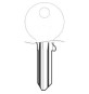 SILCA CS204DZ CHIAVE PROFILO SILKY OTTONE