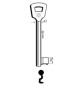 SILCA 3NFHL CHIAVE PATENT NICHELATA