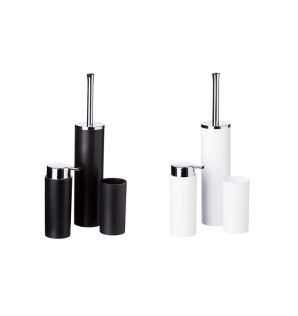 SET DA BAGNO ABS 3 PEZZI COLORI ASSORTITI