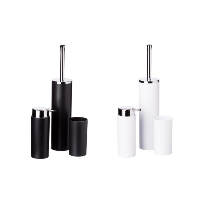 SET DA BAGNO ABS 3 PEZZI COLORI ASSORTITI
