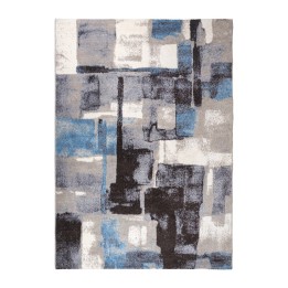 TAPPETO DECORA BLU DIS.004 110X170 CM