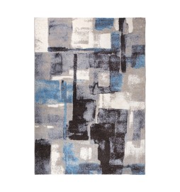 TAPPETO DECORA BLU DIS.004 110X170 CM
