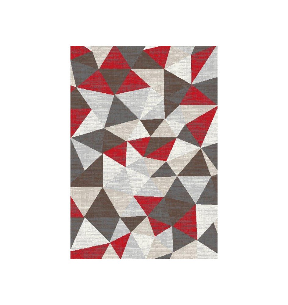 TAPPETO DECORA ROSSO DIS.002 110X170 CM