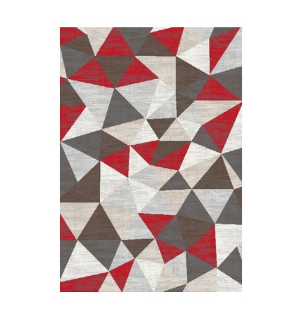 TAPPETO DECORA ROSSO DIS.002 110X170 CM