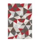 TAPPETO DECORA ROSSO DIS.002 160X230 CM