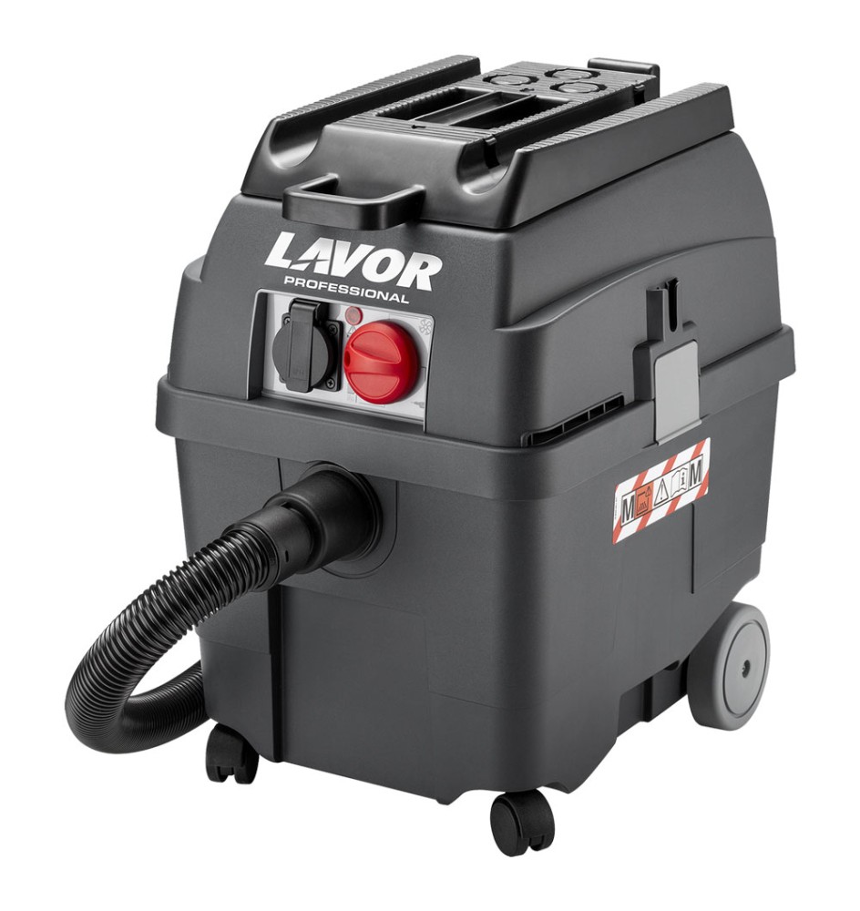 BIDONE ASPIRATUTTO ASPIRALIQUIDI 'PRO WORKER EM' Lt.30 - 1400 W