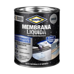 BOSTIK MEMBRANA LIQUIDA RIVEST POLIM 1 KG GRIGIO