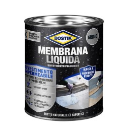 BOSTIK MEMBRANA LIQUIDA RIVEST POLIM 1 KG GRIGIO