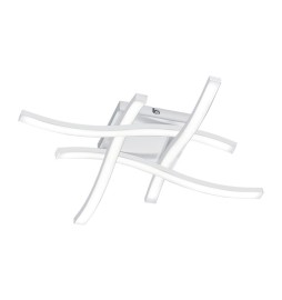 PLAFONIERA LED ROUTE BIANCO 4 LUCI X 5W 4000K