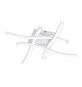 PLAFONIERA LED ROUTE BIANCO 4 LUCI X 5W 4000K