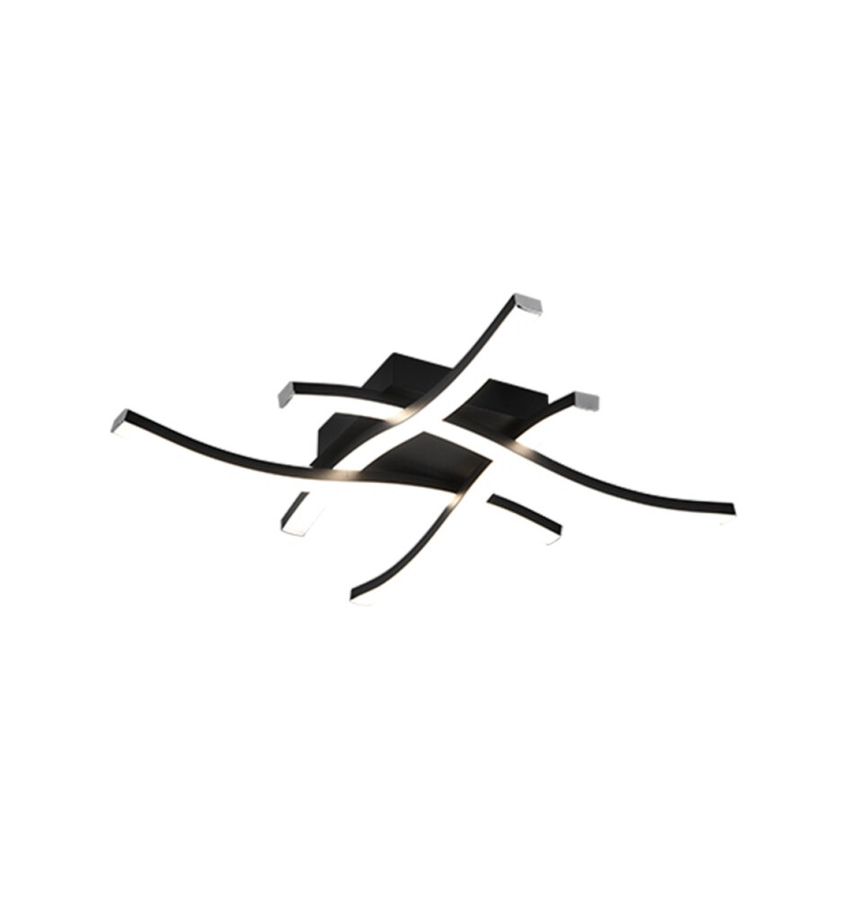 PLAFONIERA LED ROUTE ANTRACITE 4 LUCI X 5W 4000K