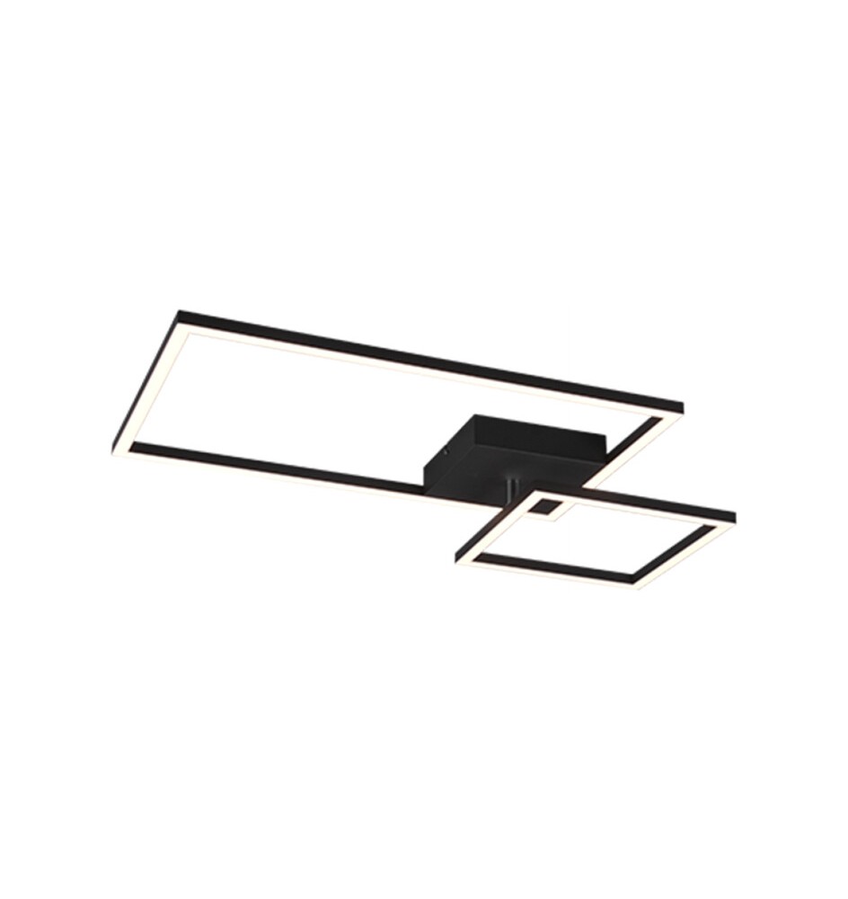 PLAFONIERA LED PADELLA C/SNODO 25W 4000K NERO