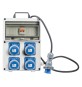 QUADRO ELETTRICO 'PL 220/4' potenza max.3 kw + pulsante emerg.