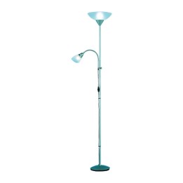 PIANTANA ERZWO ALLUMINIO ACRY 2XE27 E14 H 180 CM