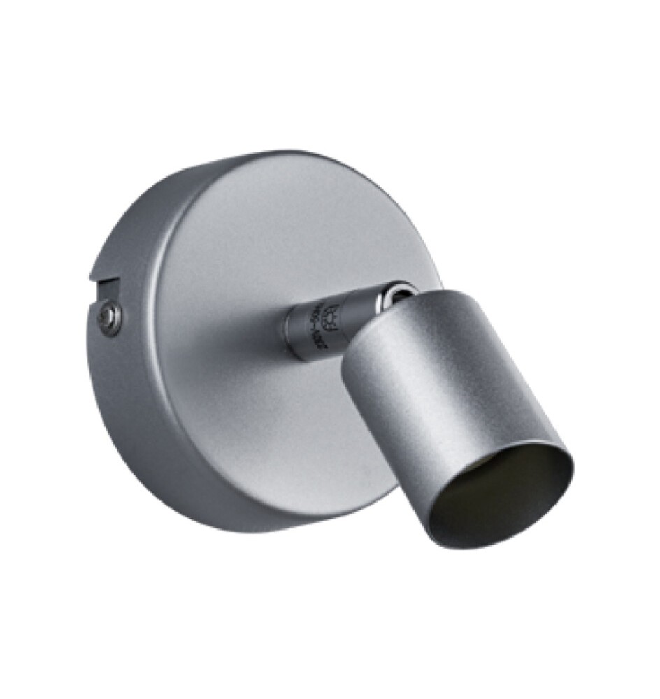 FARETTO DA PARETE PARIS 1 LUCE GU10 ALLUMINIO