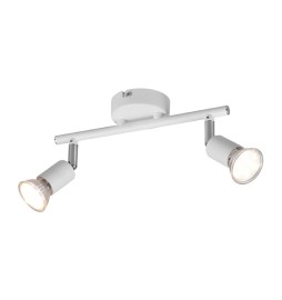 BARRA 2 FARETTI PARIS GU10 BIANCO