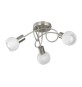 PLAFONIERA GIRANDOLA ANTIBES 3 LUCI ACC. VETRO D 45