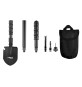 PALA DA ESCURSIONE SET 8 IN 1 in custodia nylon